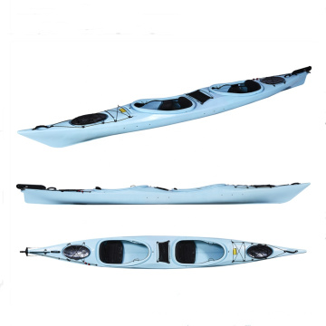 LSF NEW Arrival 2 seater sit in kayak with spray deck